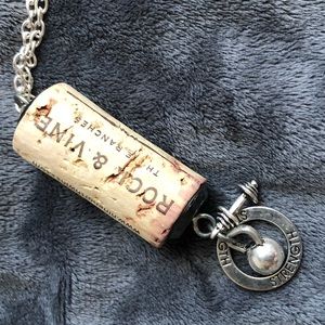 Wine Cork Necklace